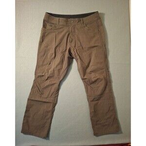 Kuhl Radikl Pants Mens 36x30 Stone Brown Straight Fit Stretch Hiking Camping